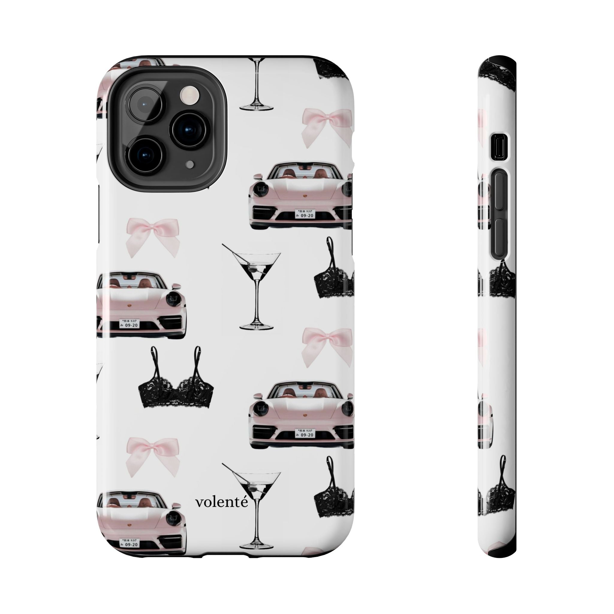 pink porsche case