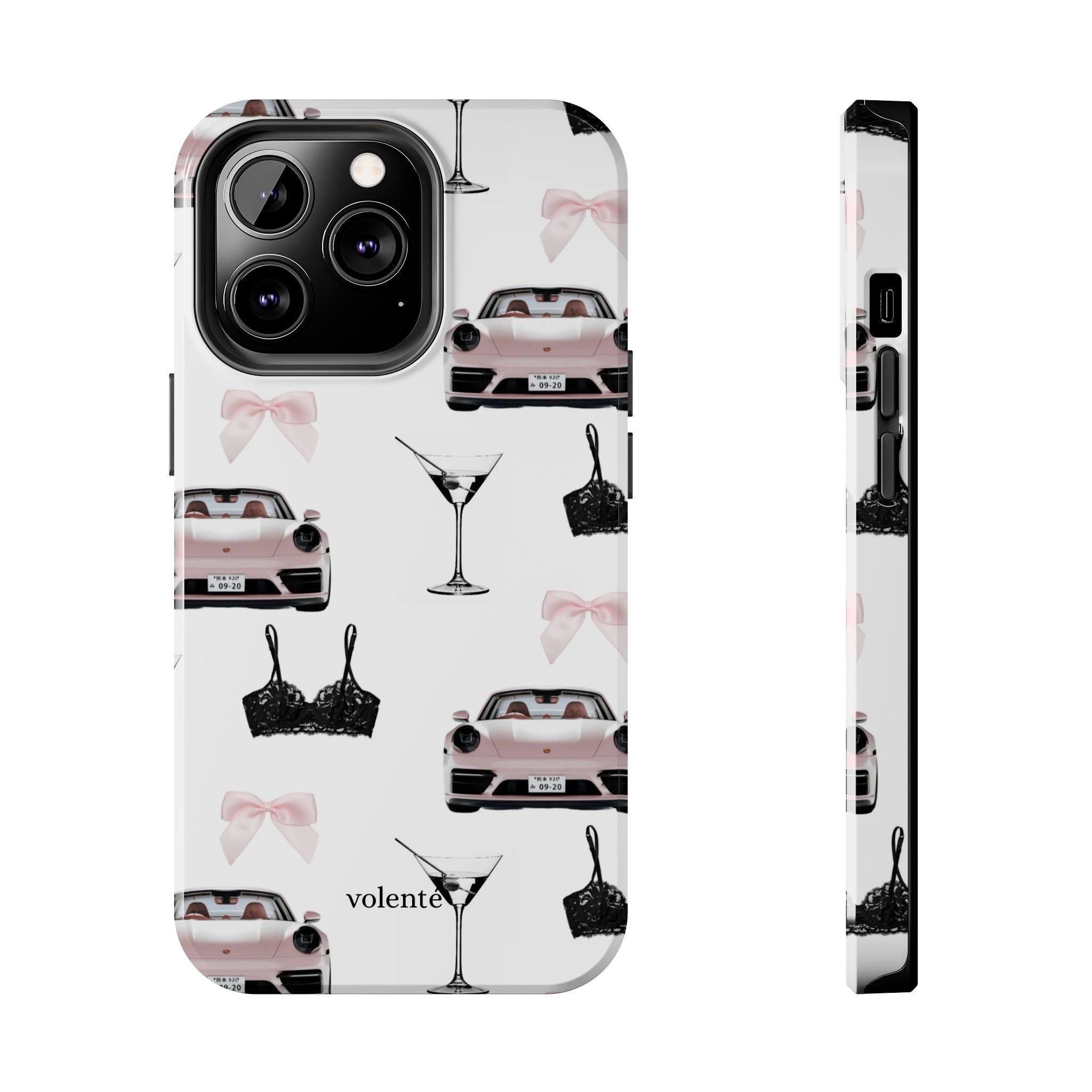 pink porsche case