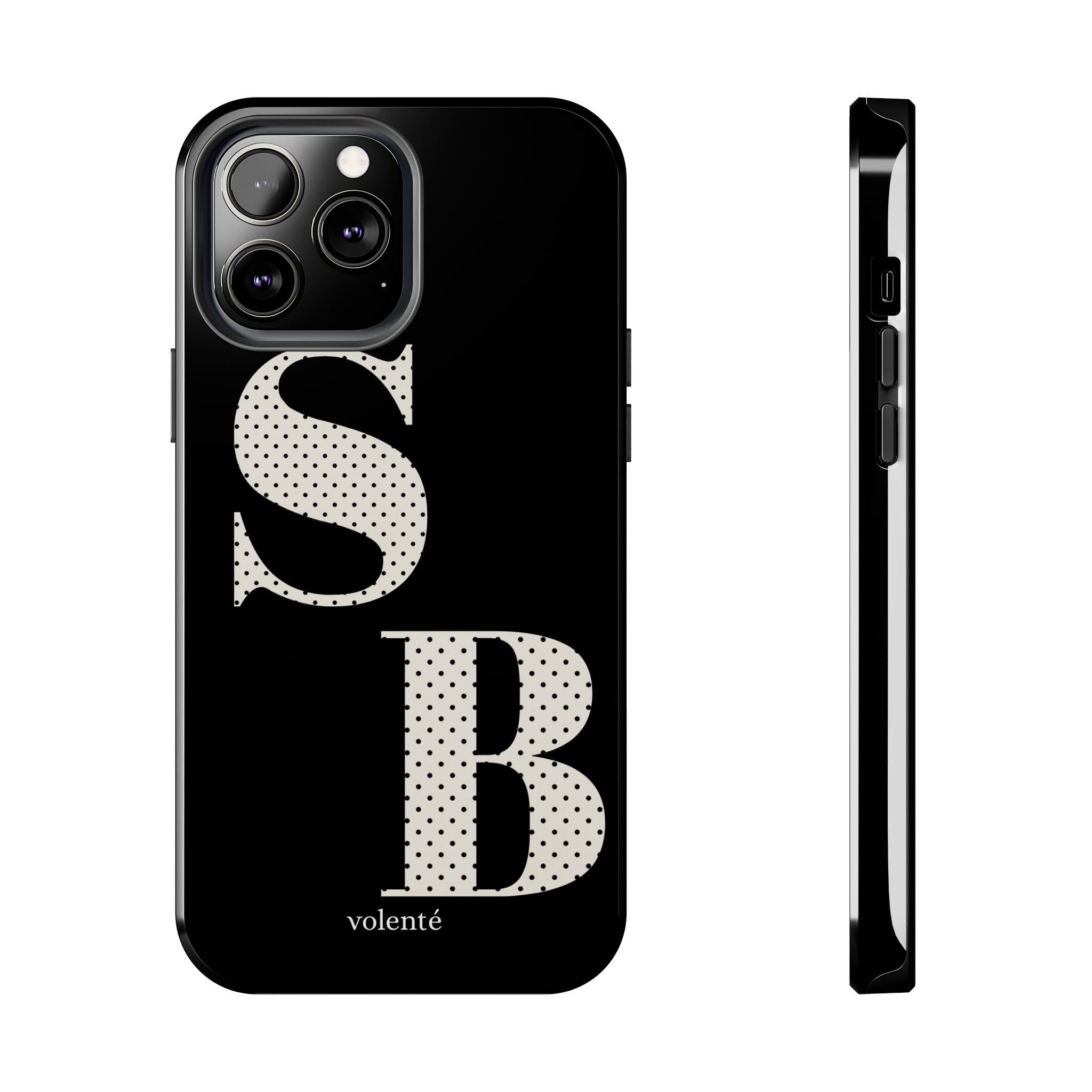 customizable initial case ( black ) *email desired initial request*