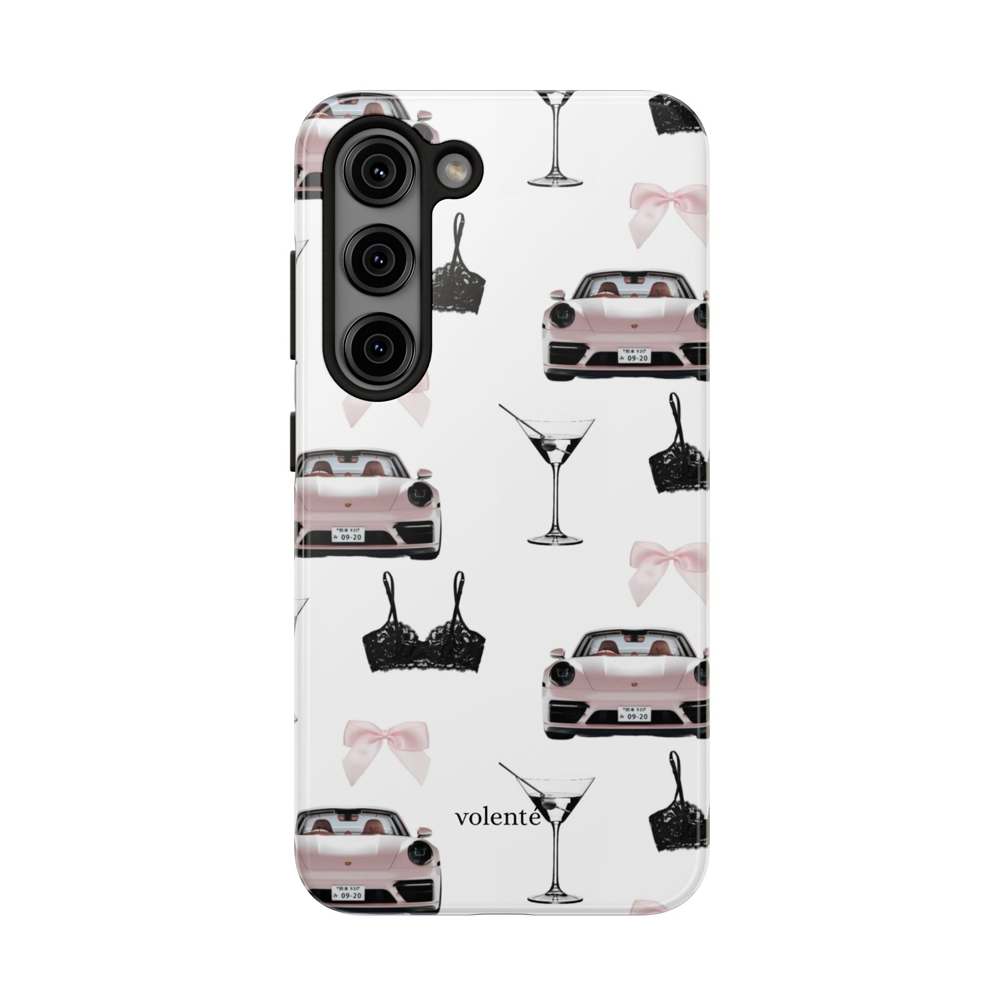 pink porsche case