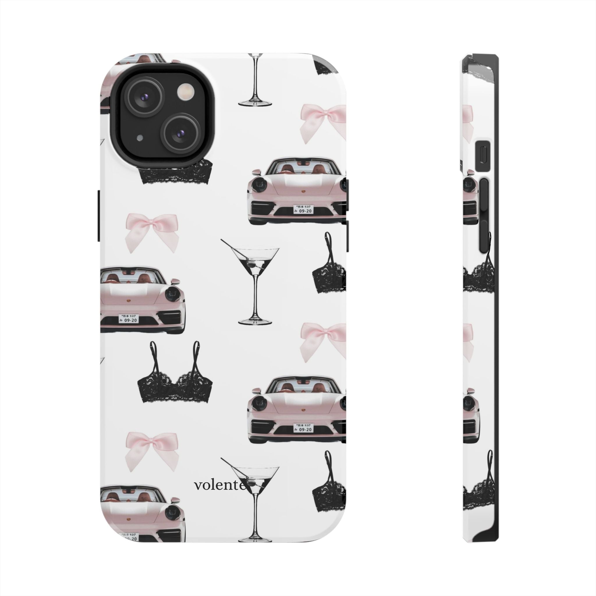 pink porsche case