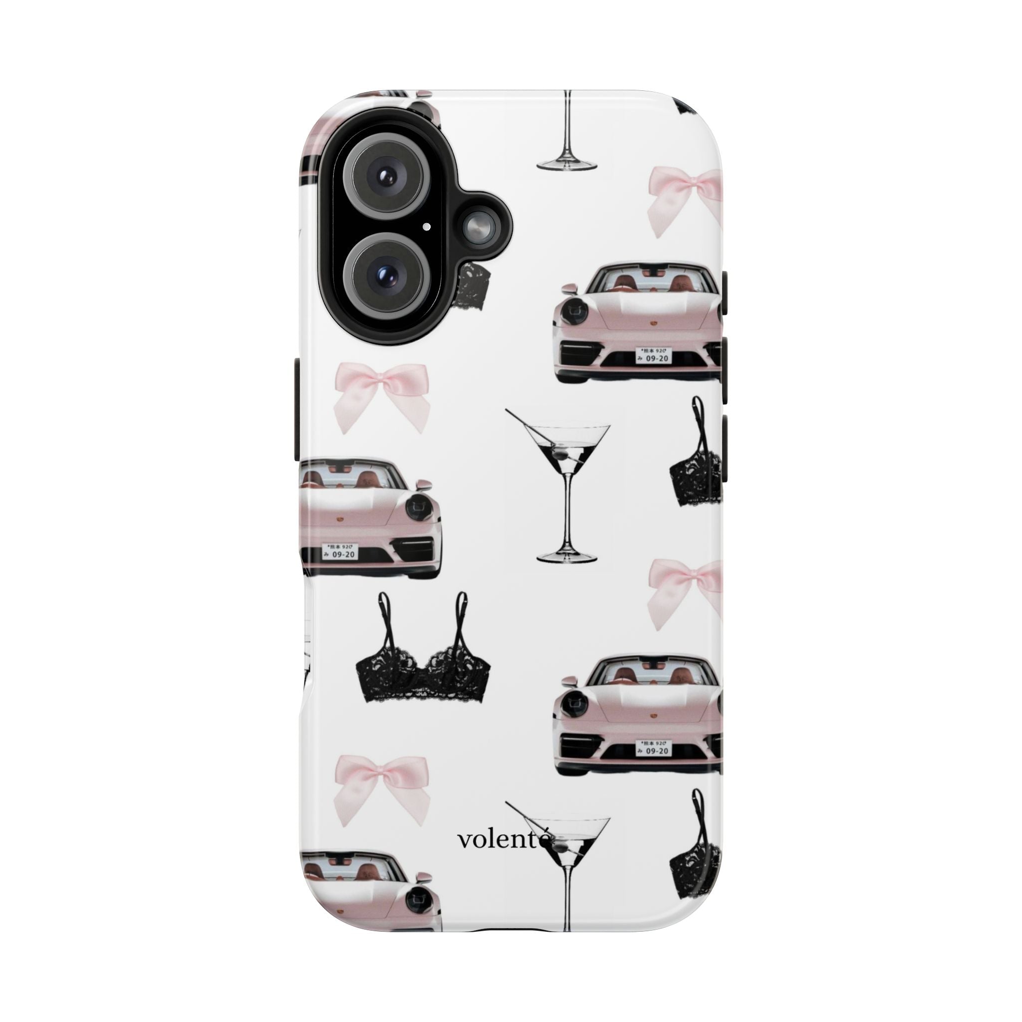 pink porsche case
