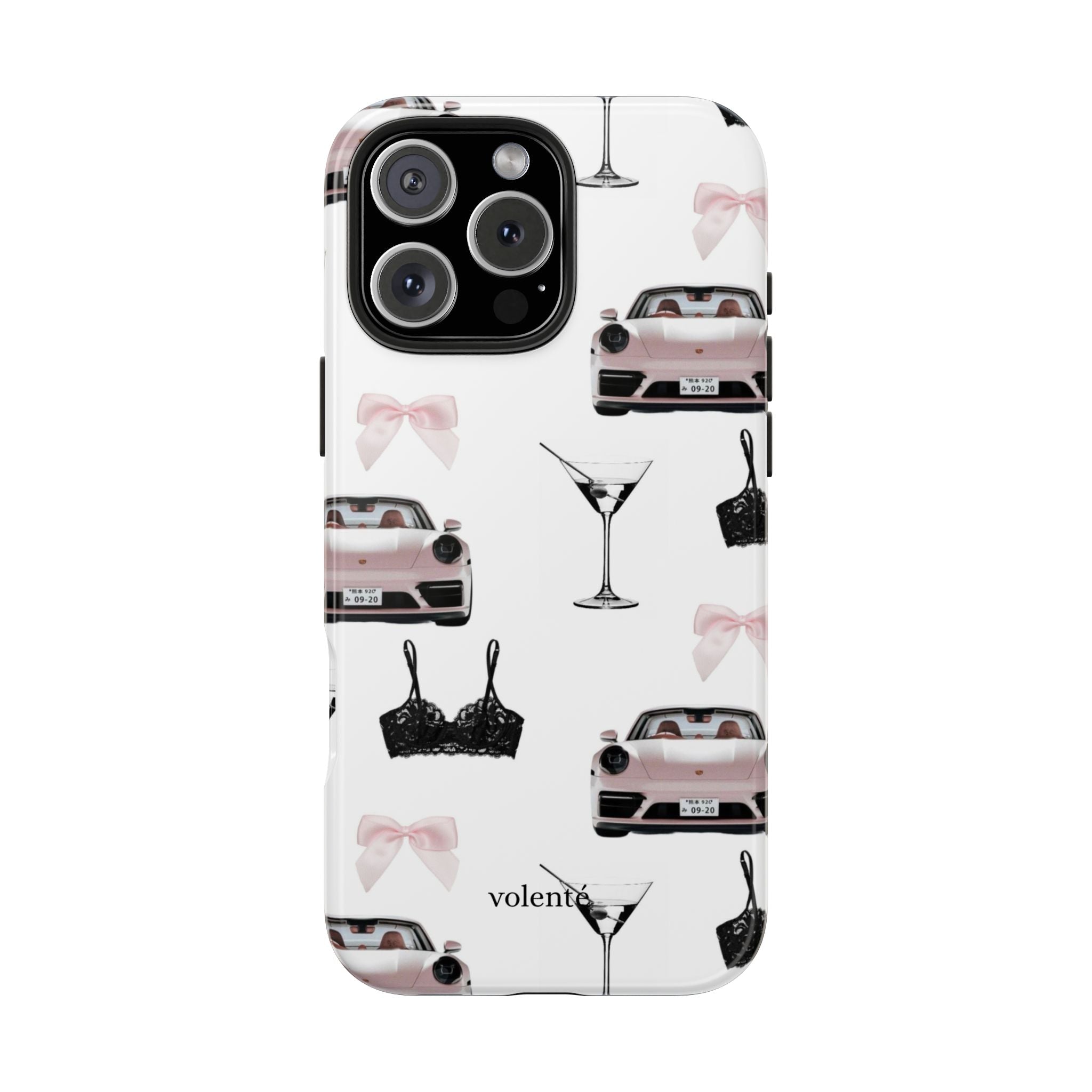 pink porsche case