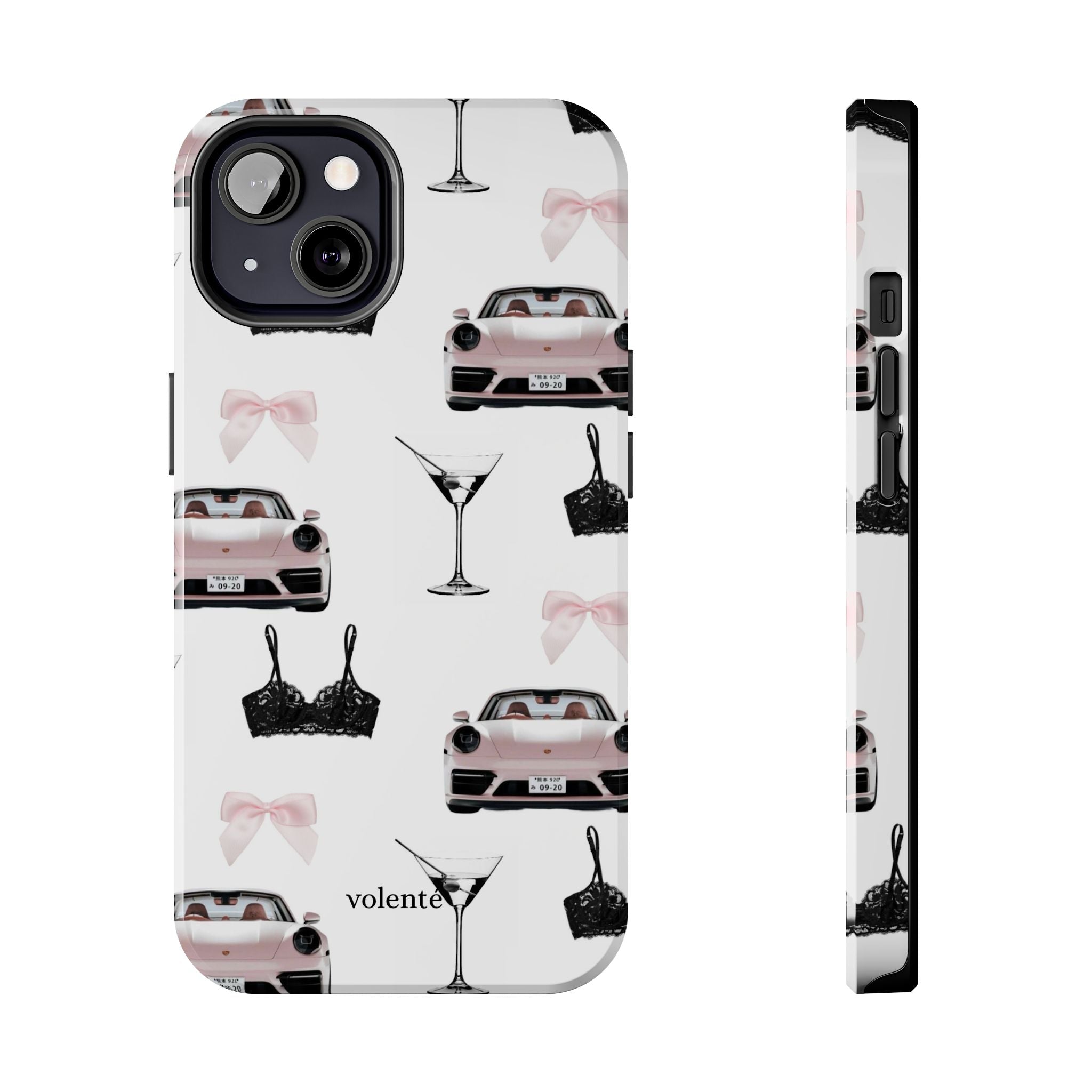 pink porsche case