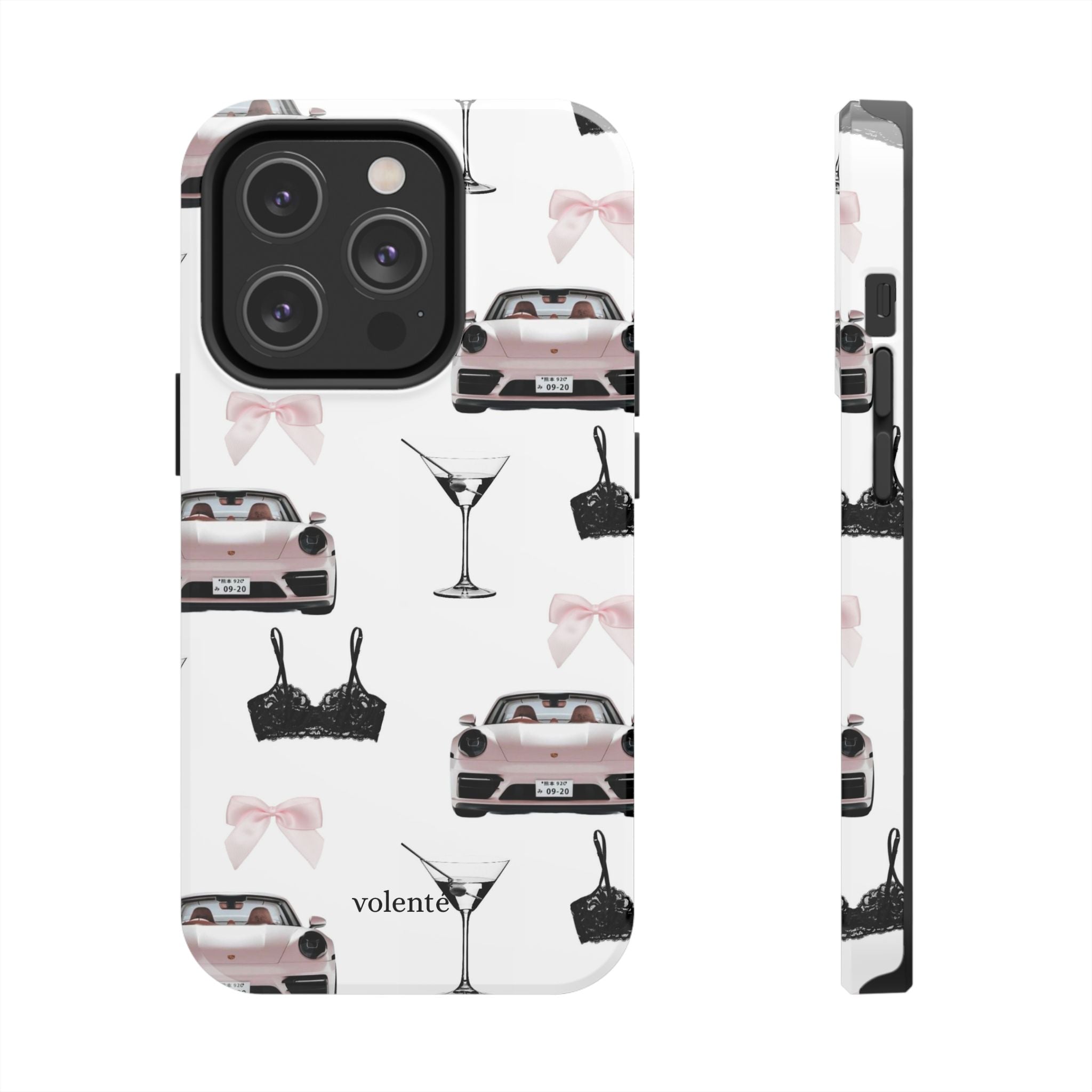 pink porsche case