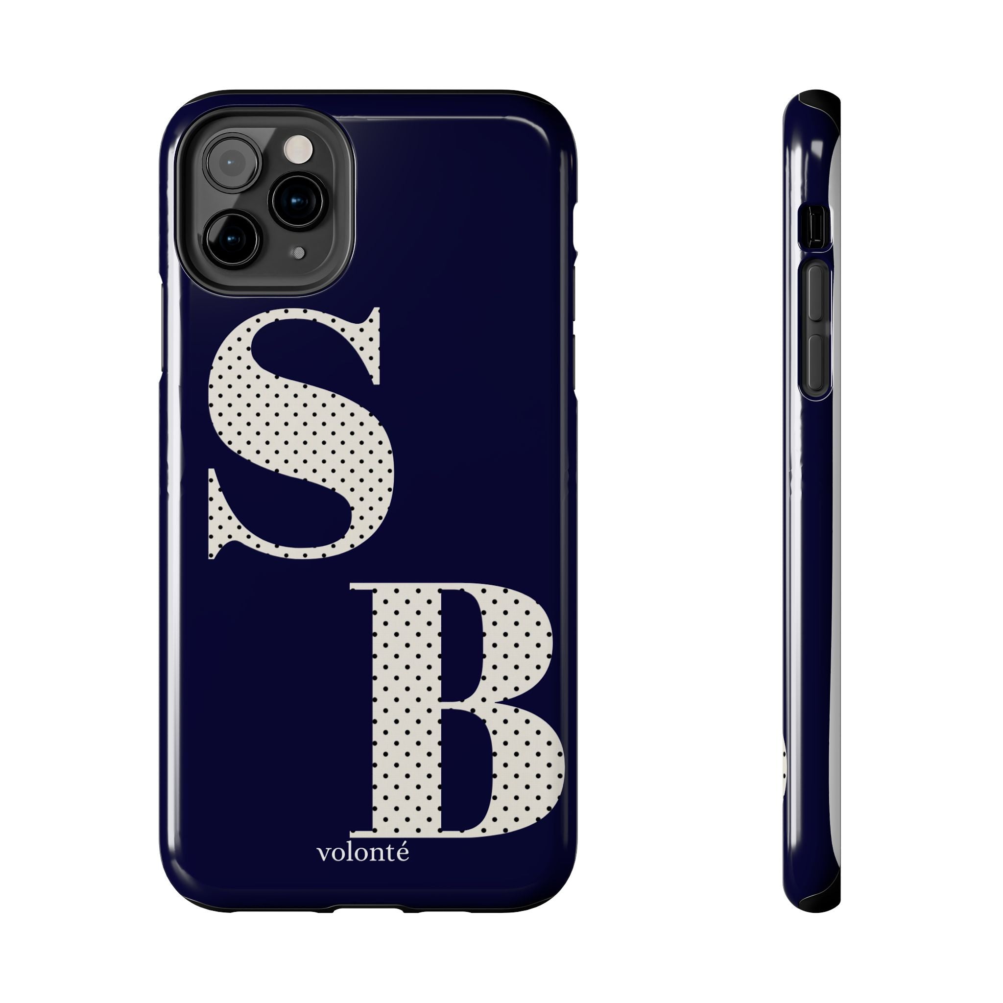 customizable initial case ( navy) *email desired initial request*