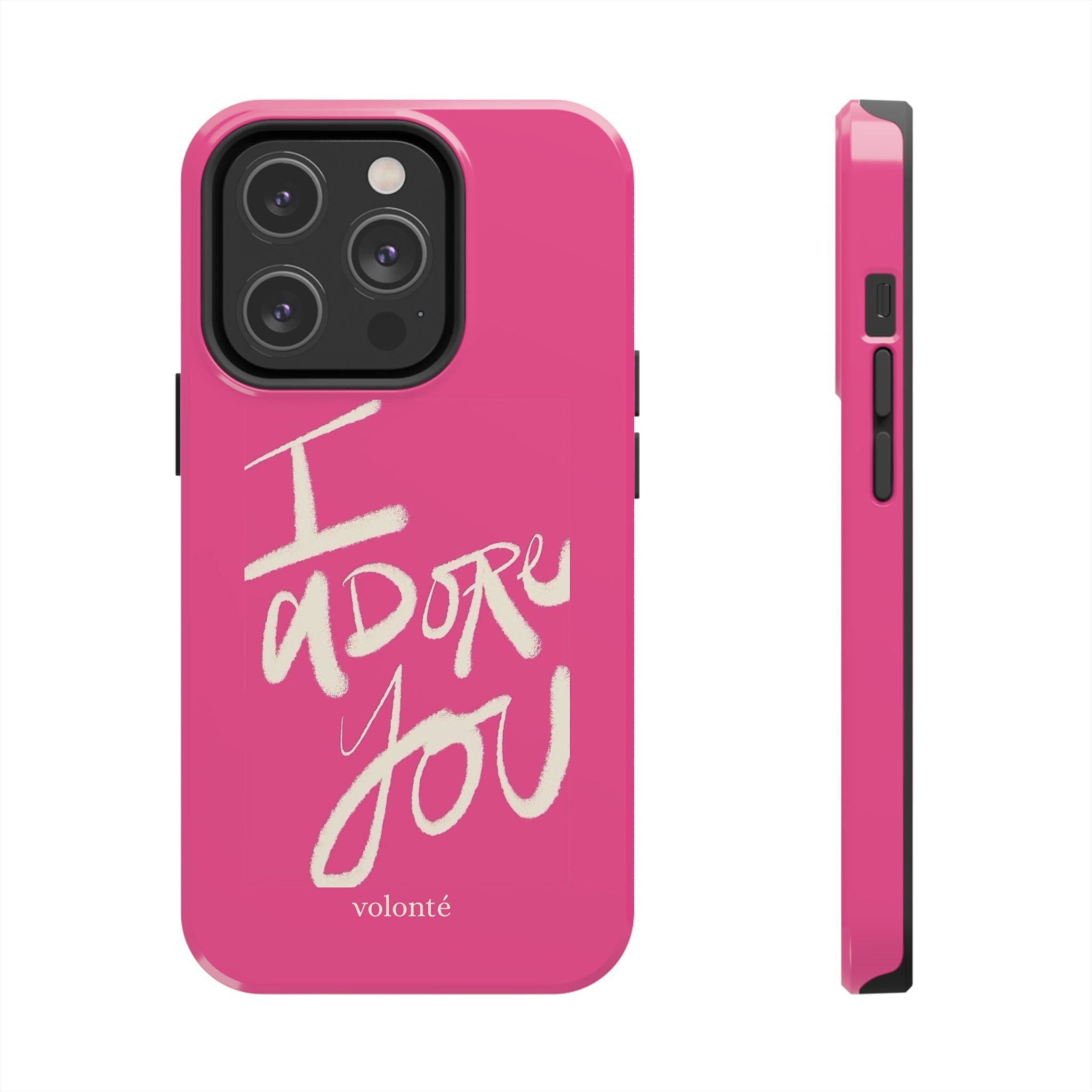 I adore you, passionfruit case
