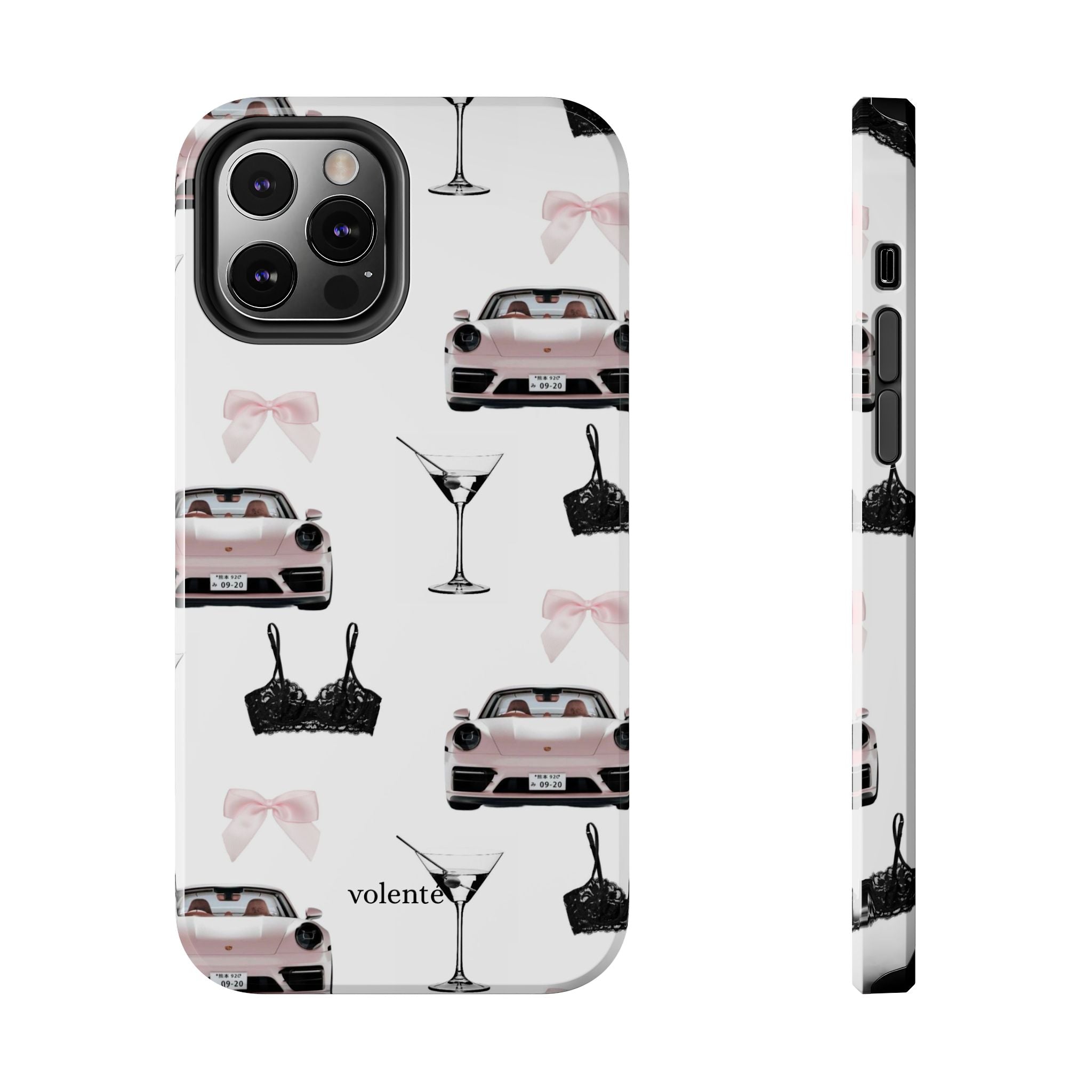 pink porsche case