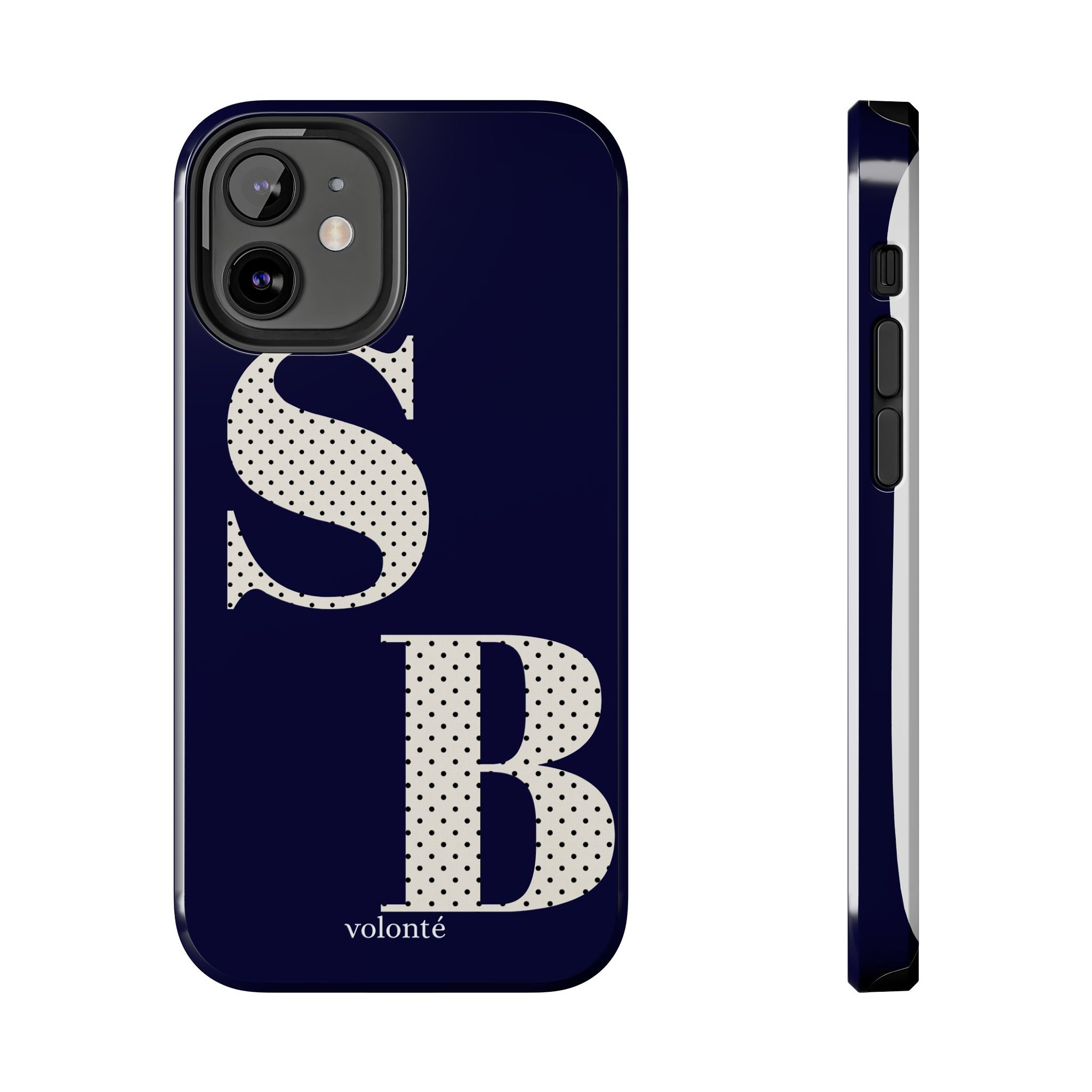 customizable initial case ( navy) *email desired initial request*