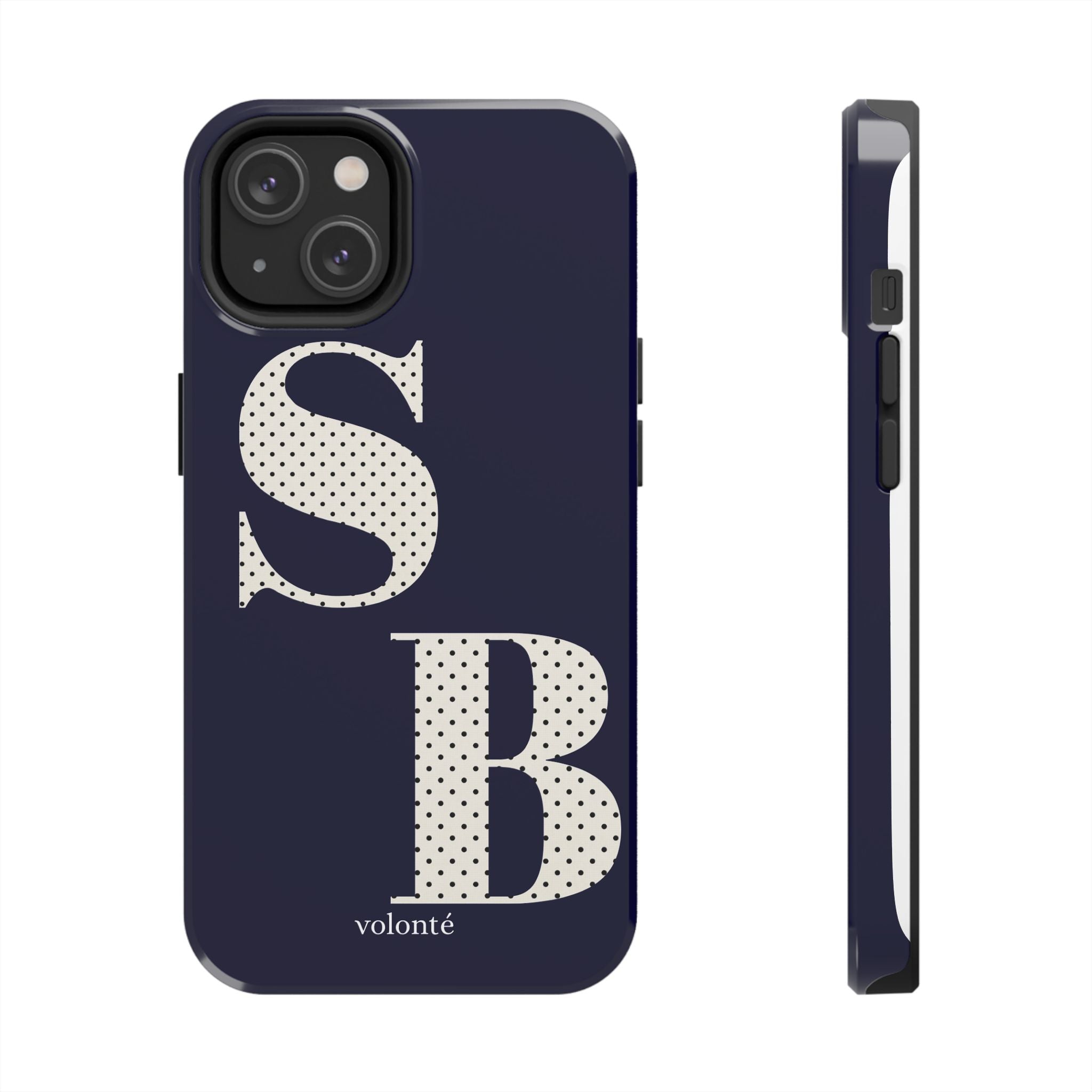 customizable initial case ( navy) *email desired initial request*