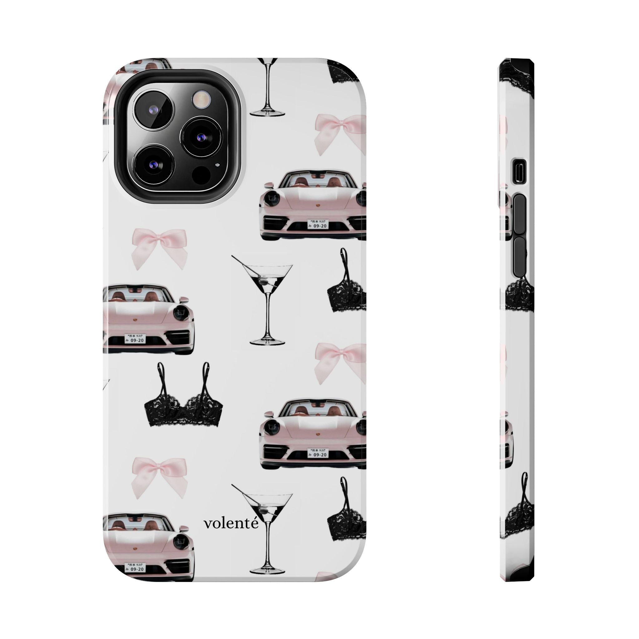 pink porsche case