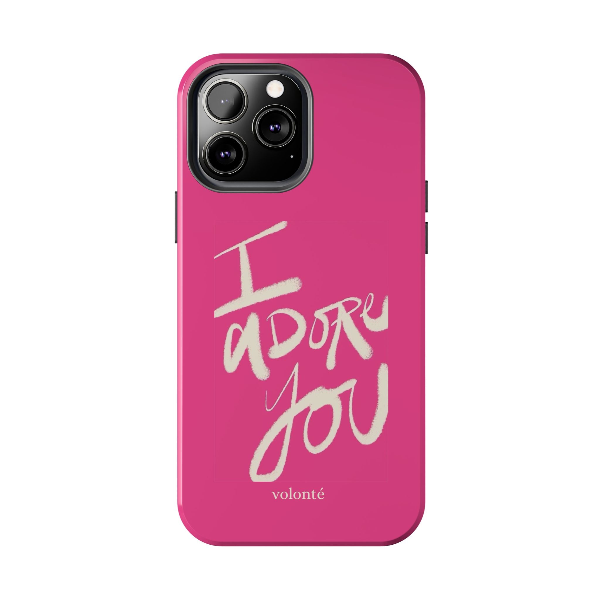 I adore you, passionfruit case