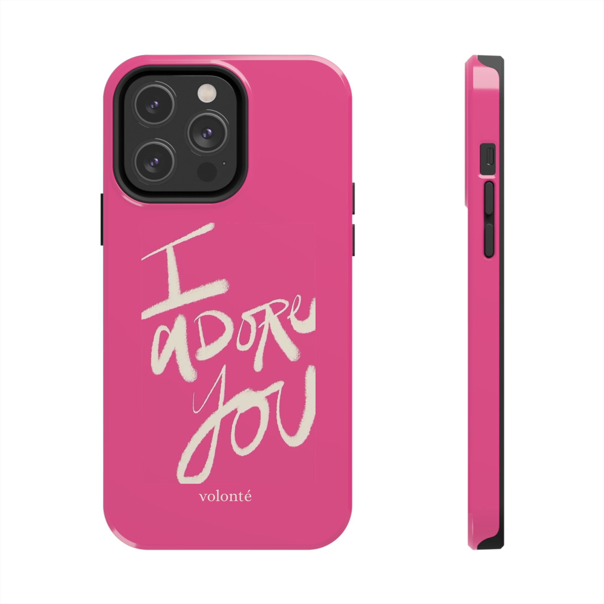 I adore you, passionfruit case