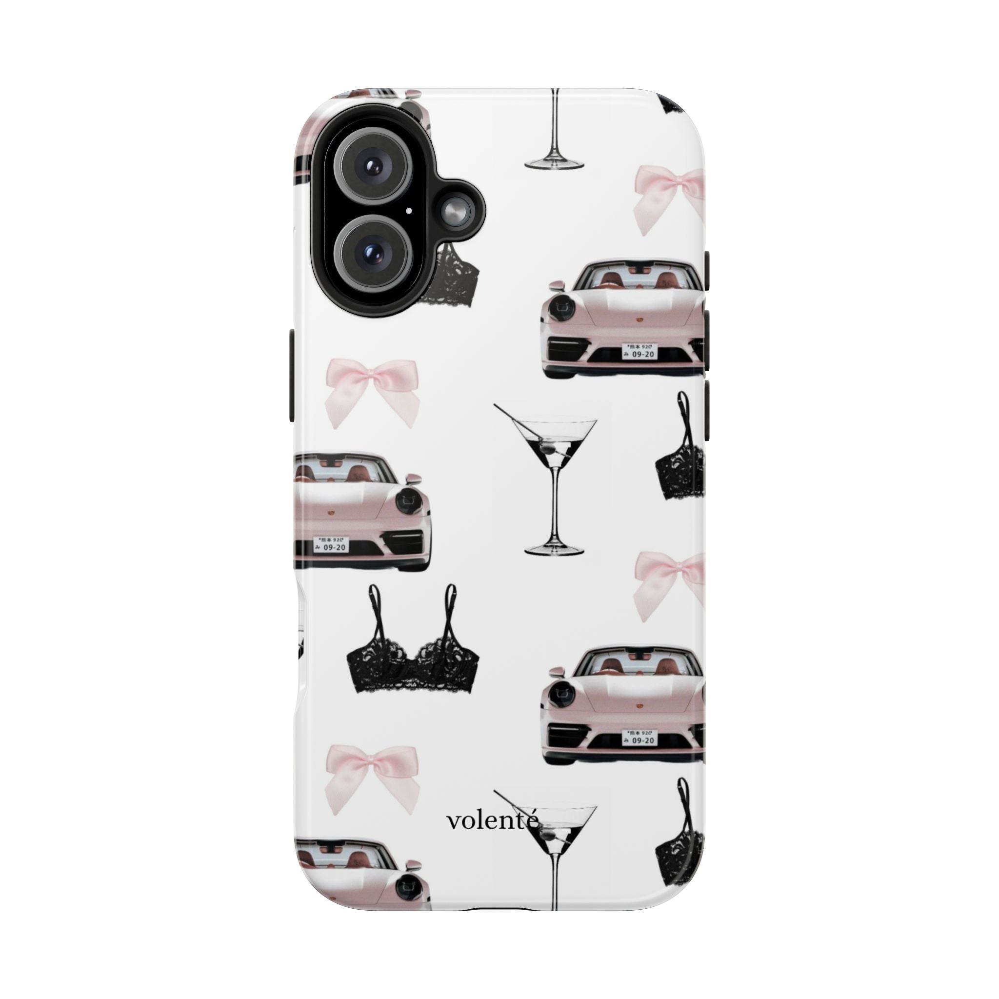 pink porsche case