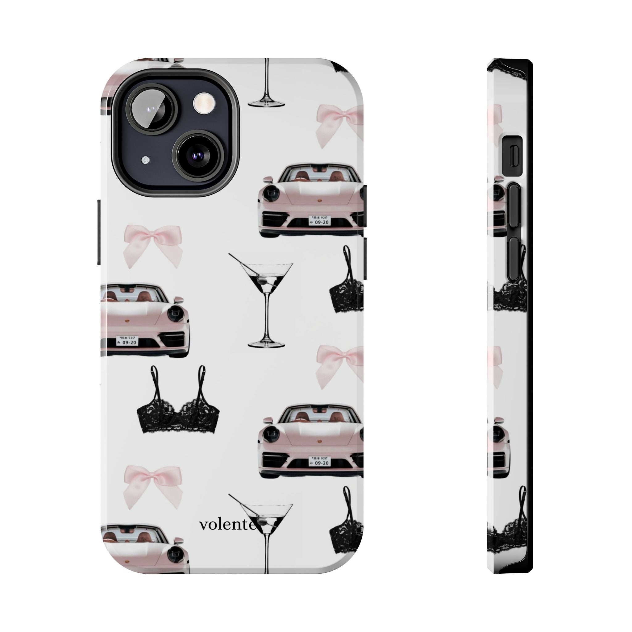 pink porsche case