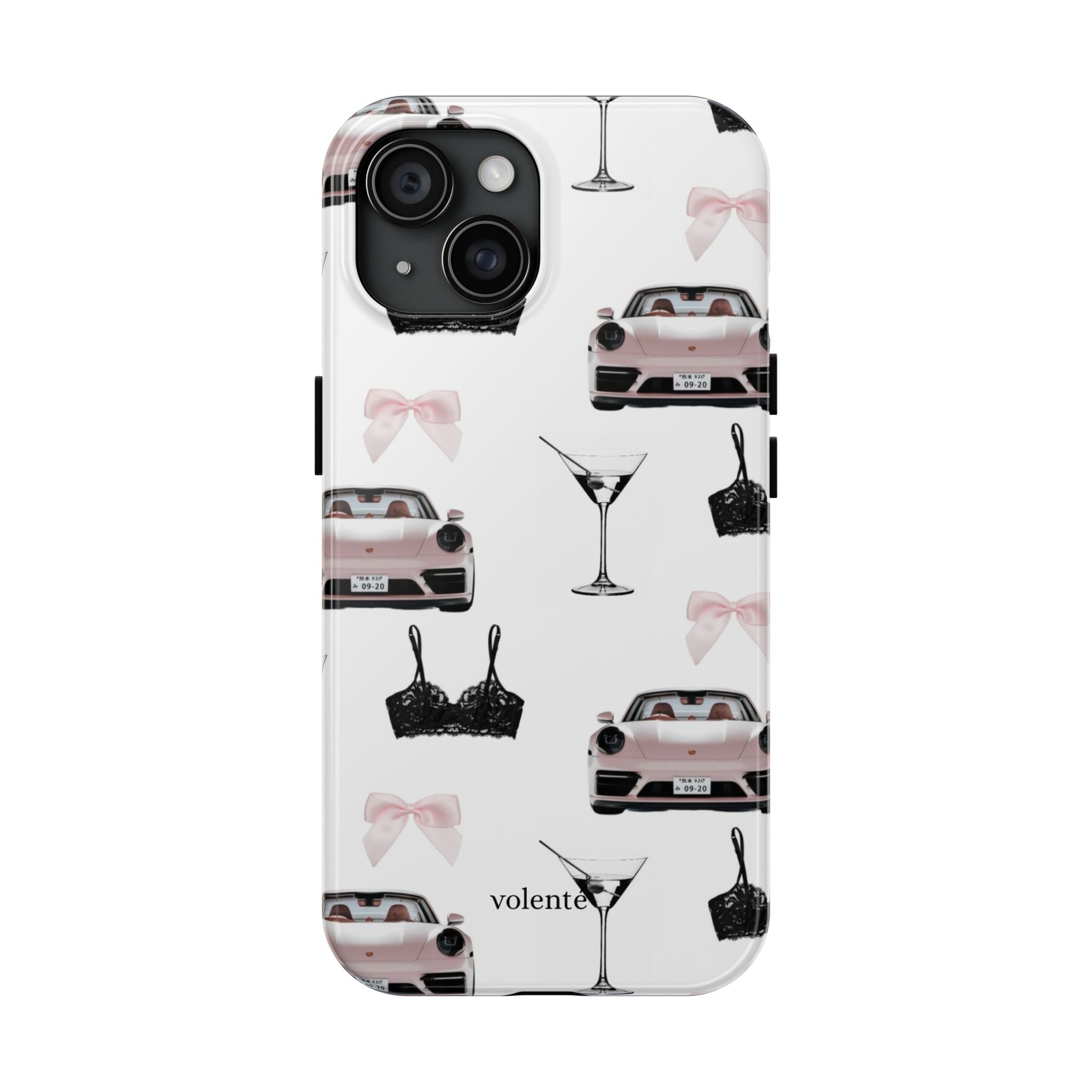 pink porsche case