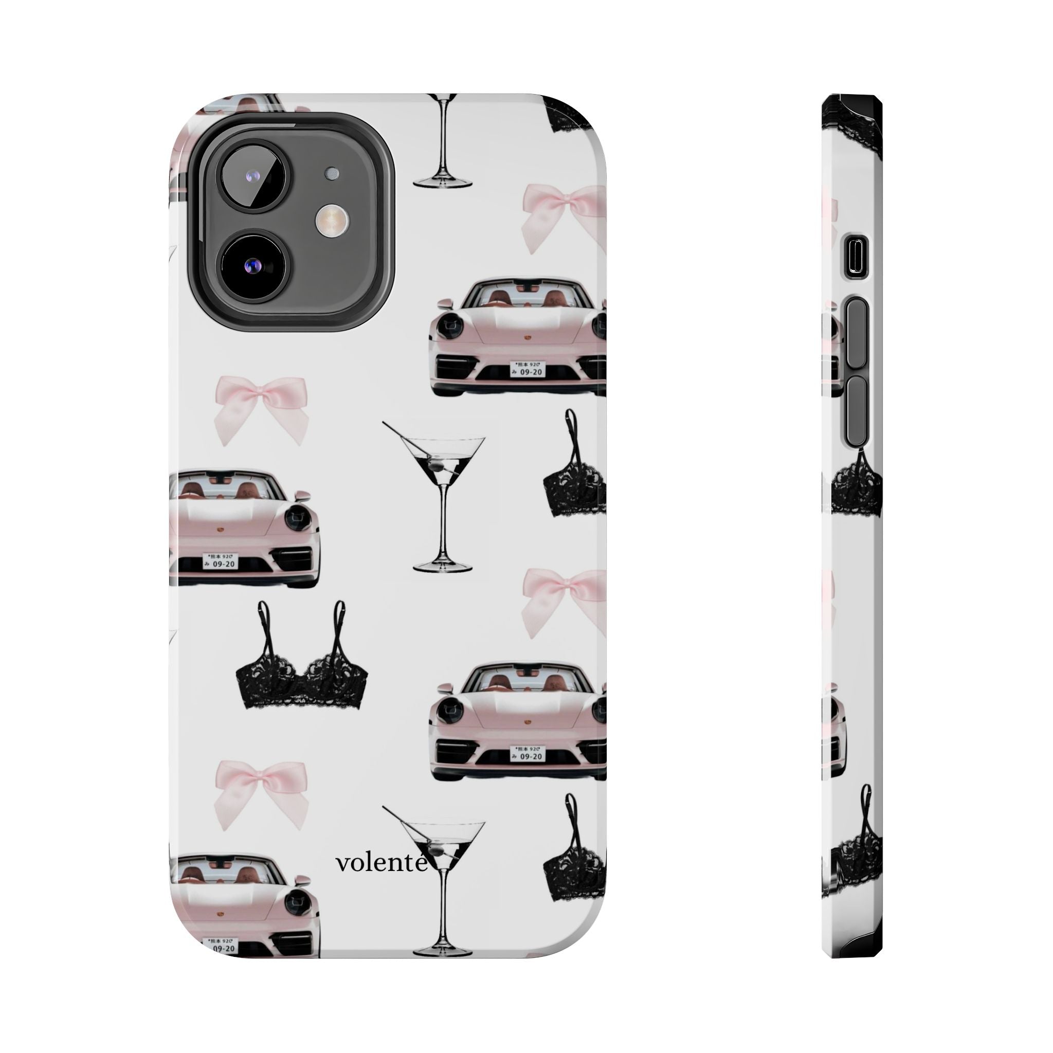 pink porsche case