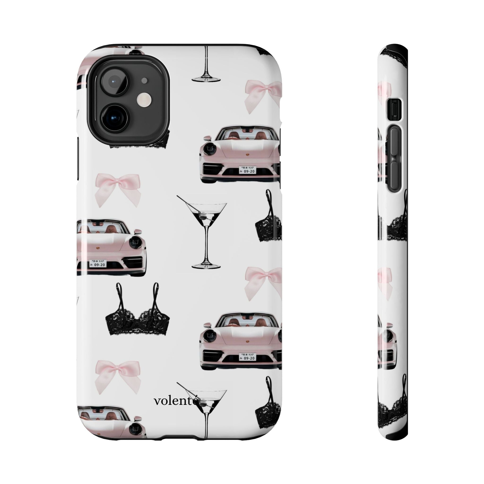 pink porsche case