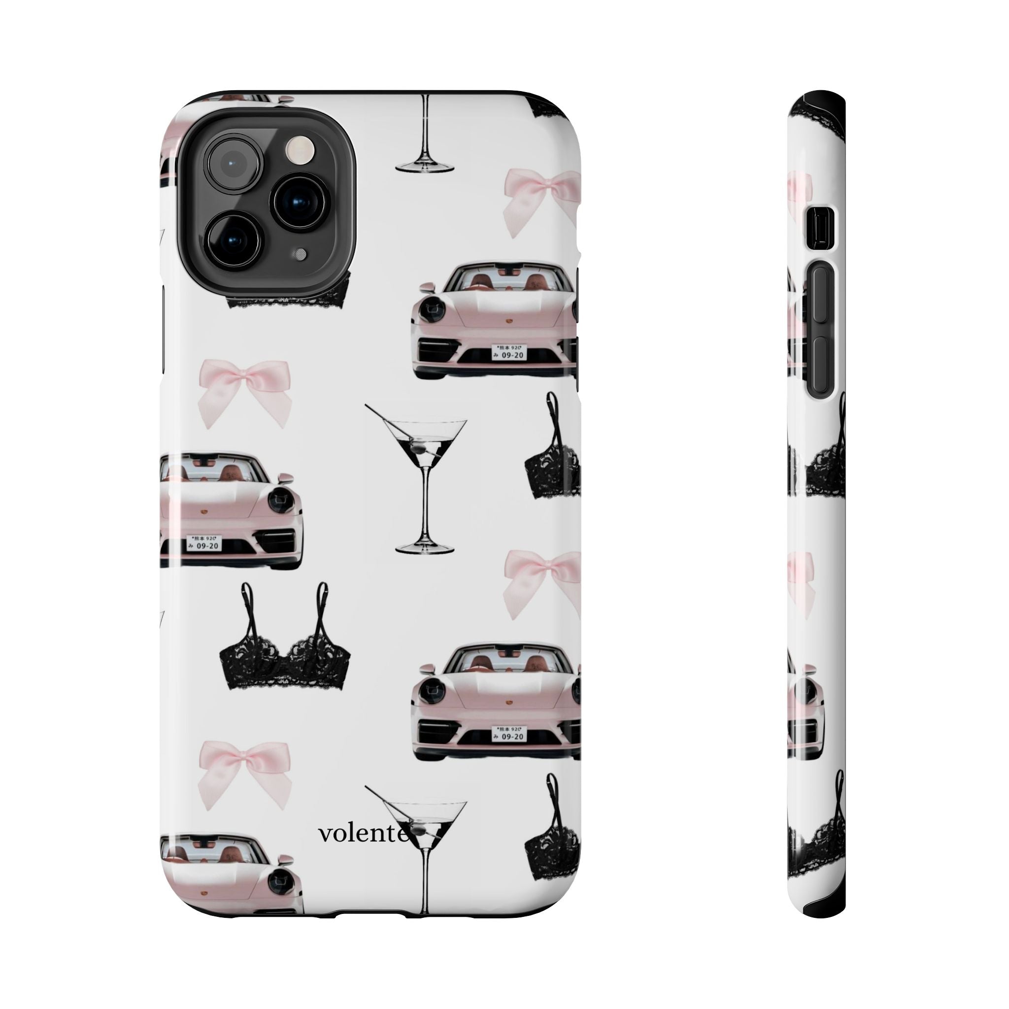 pink porsche case