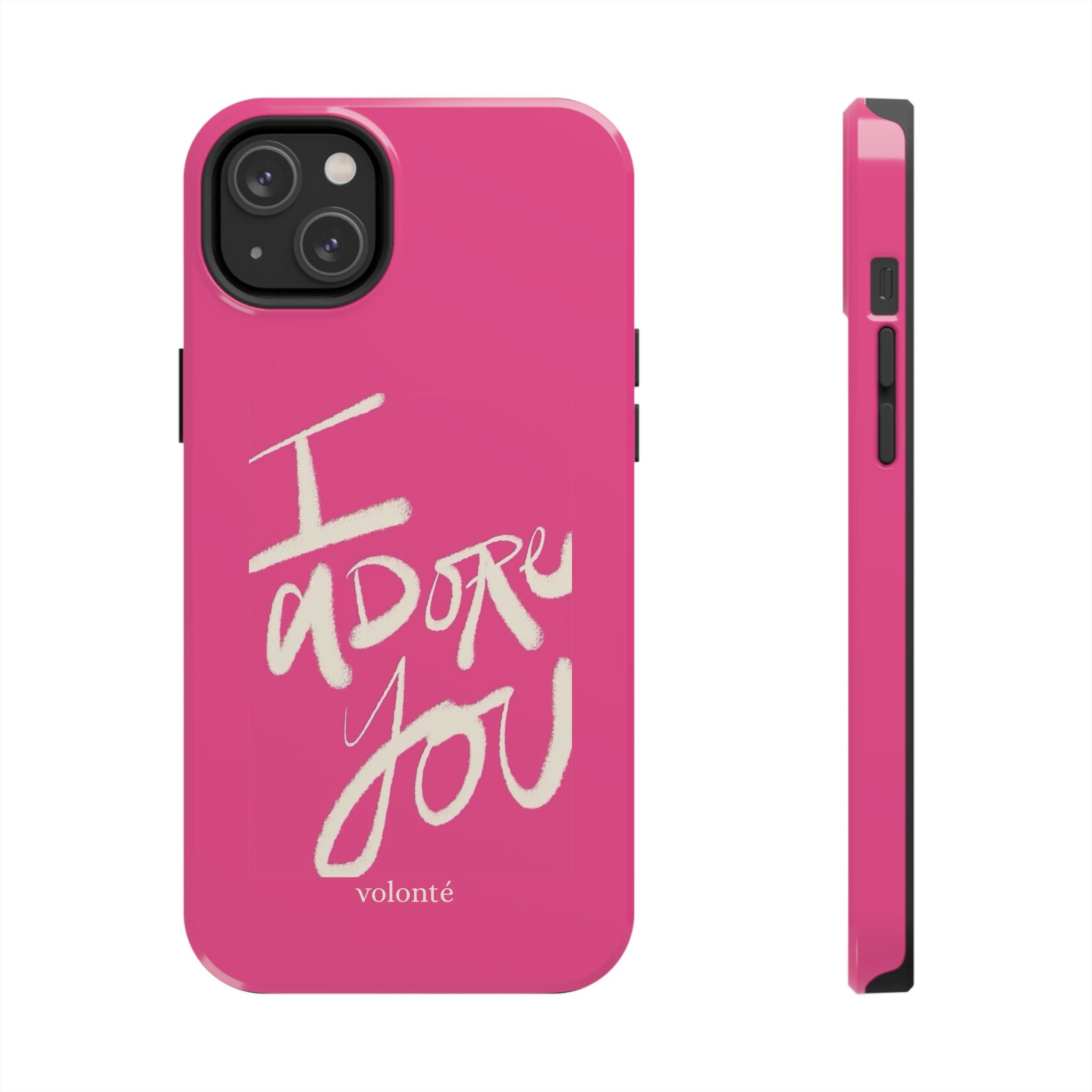 I adore you, passionfruit case