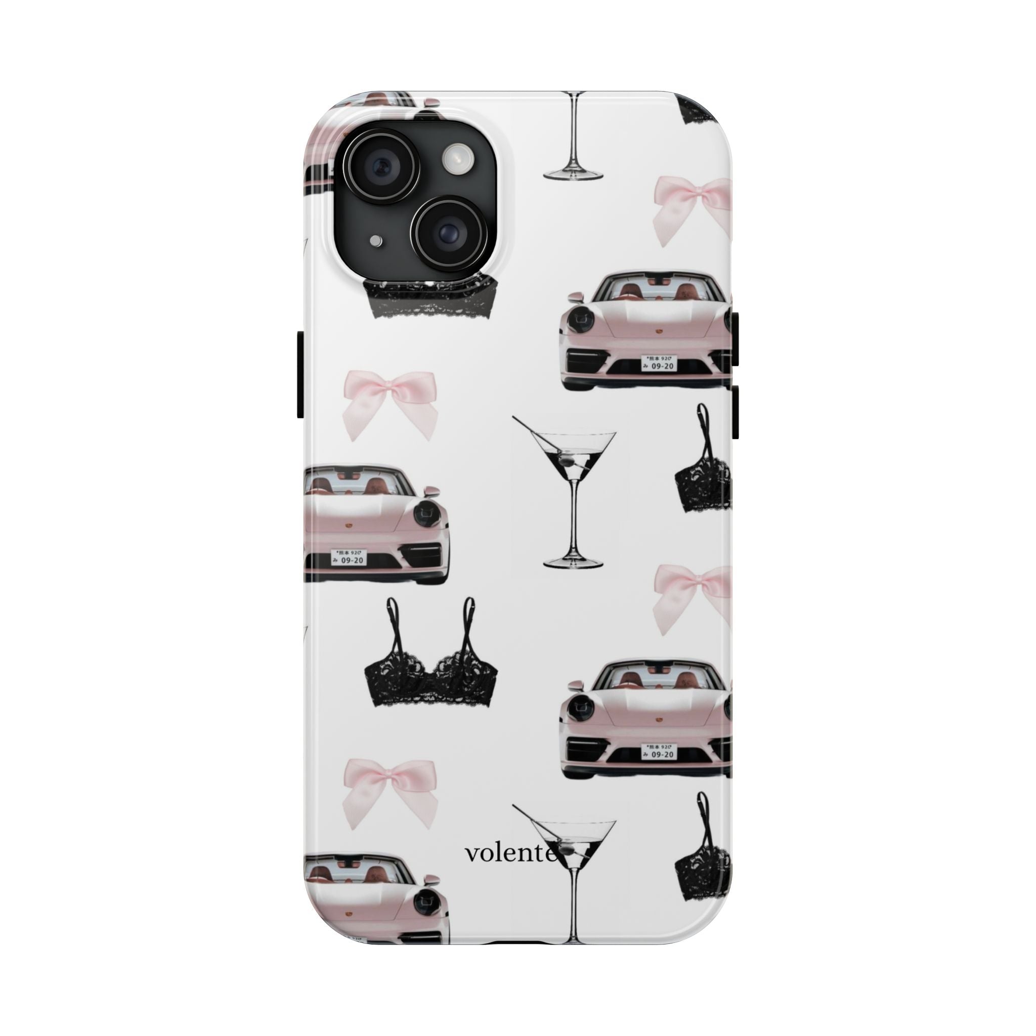 pink porsche case
