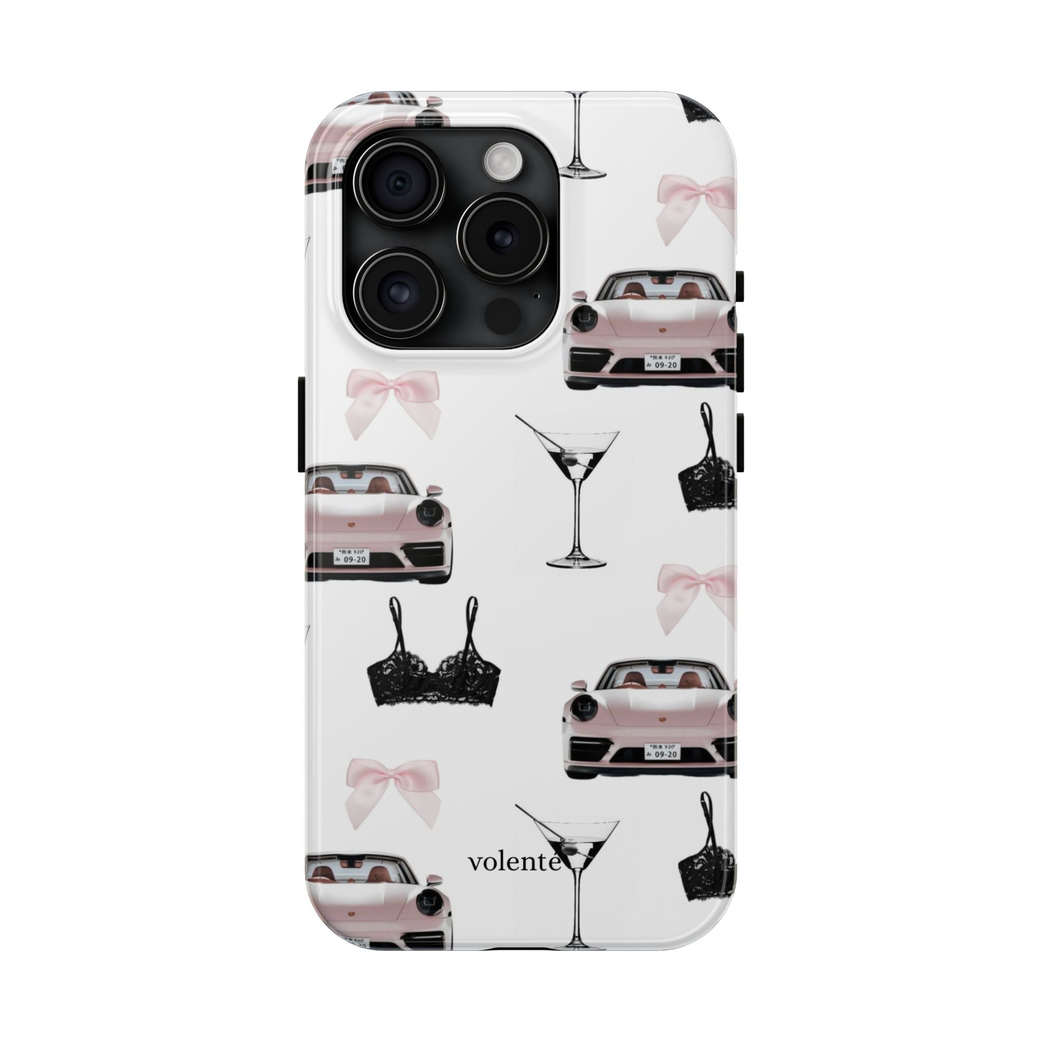 pink porsche case