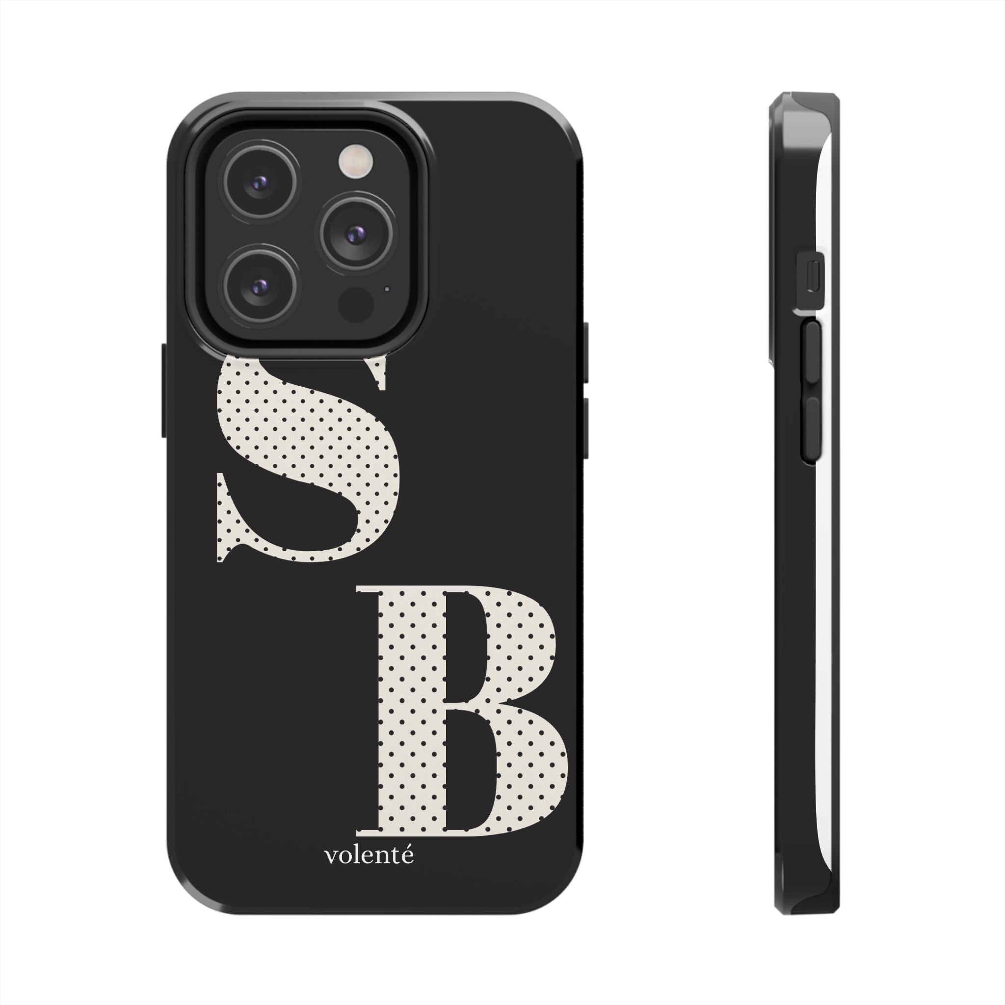 customizable initial case ( black ) *email desired initial request*