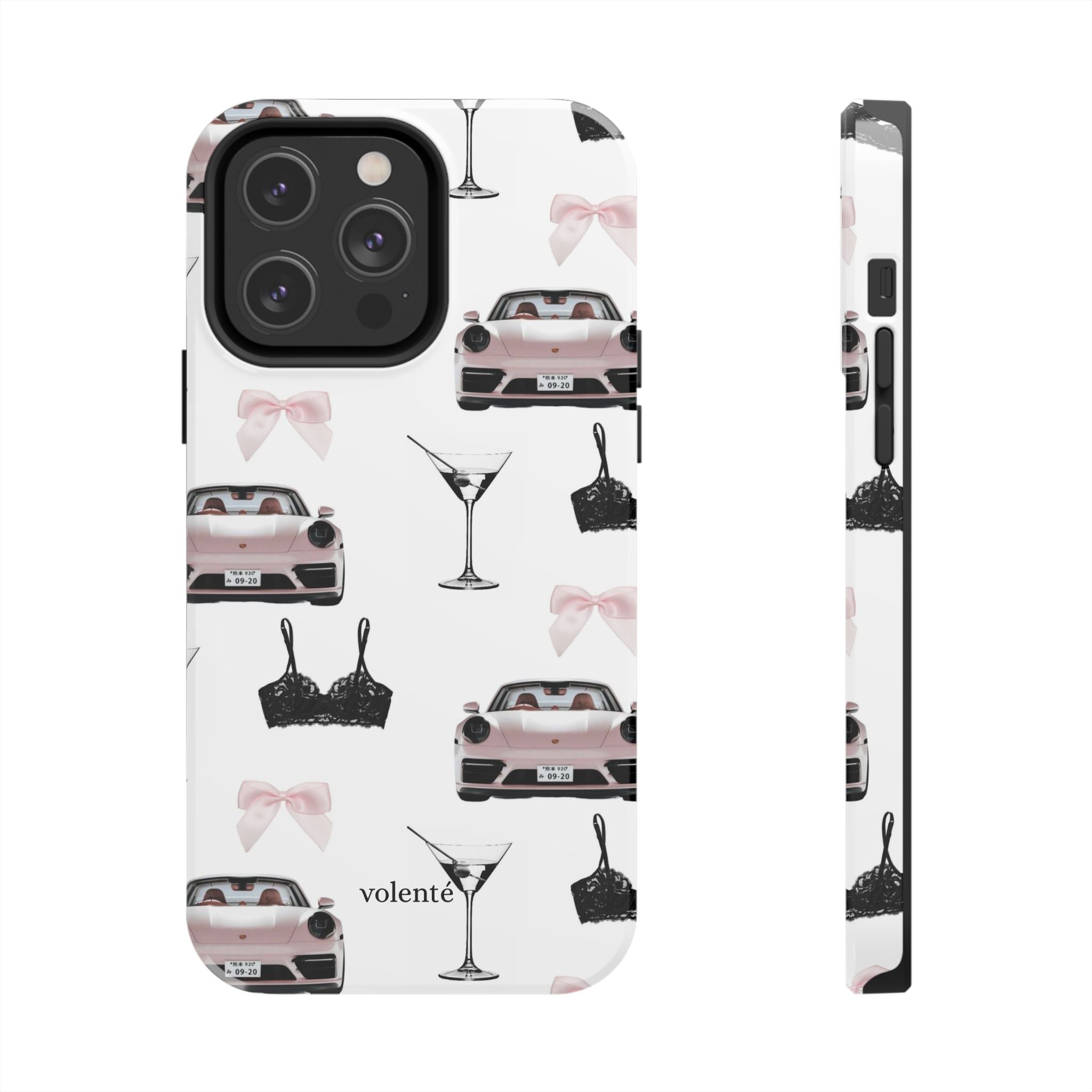 pink porsche case