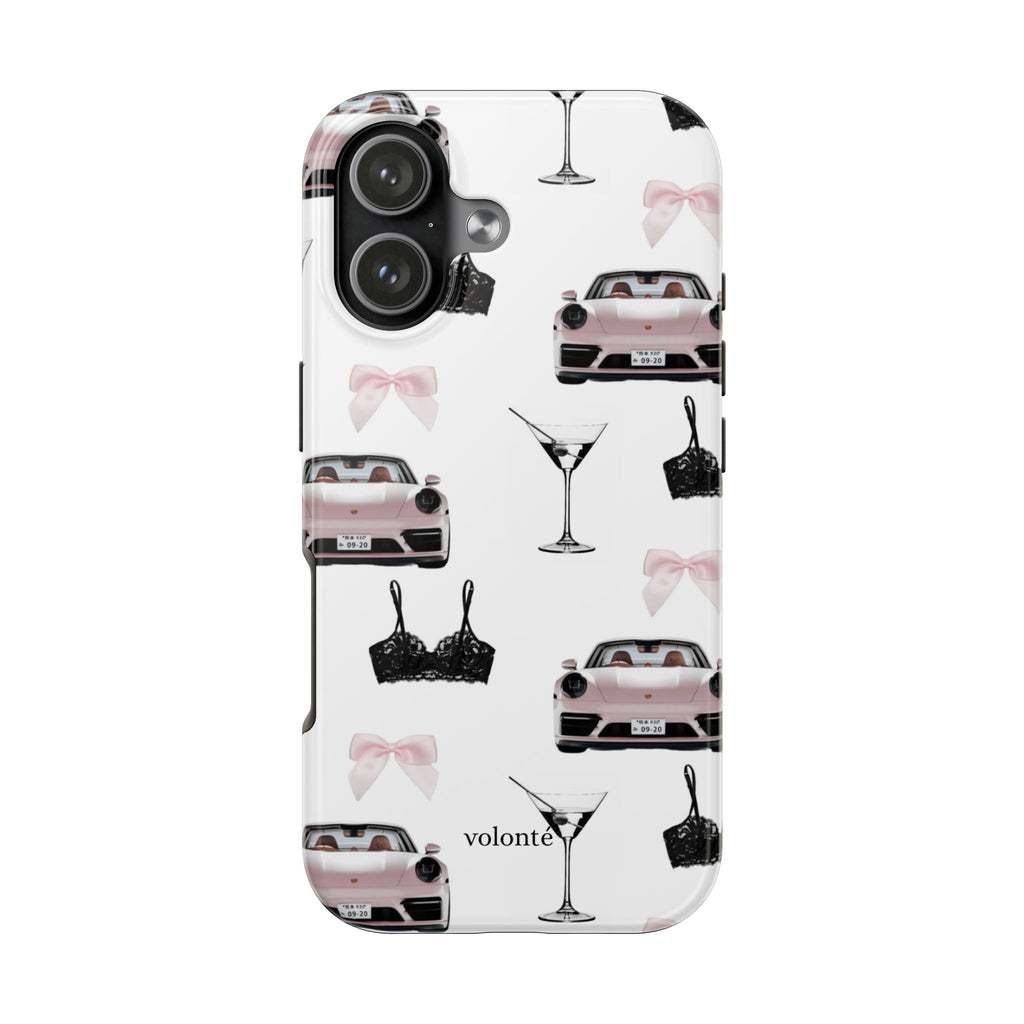 pink porsche case