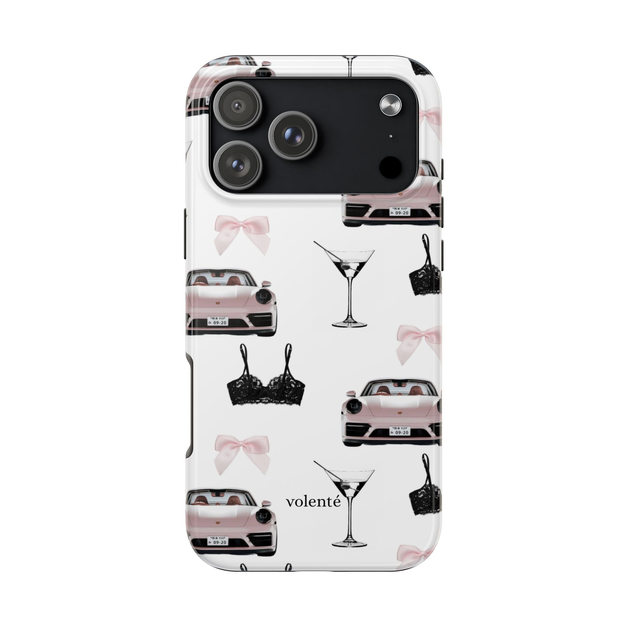 pink porsche case