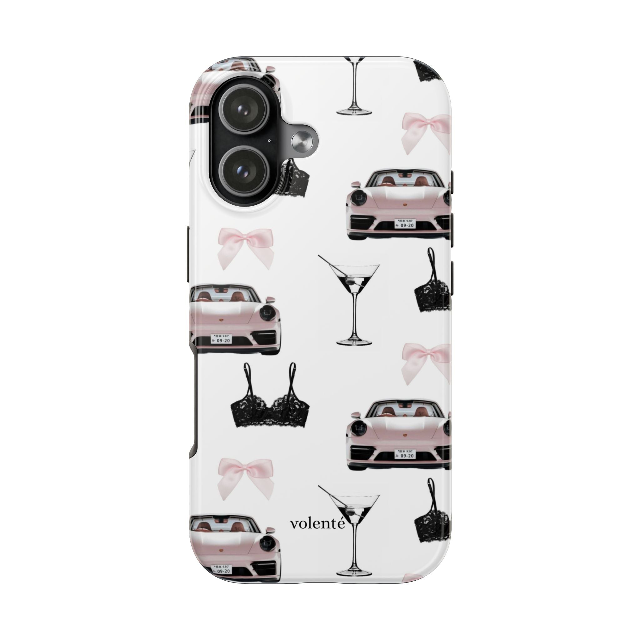 pink porsche case