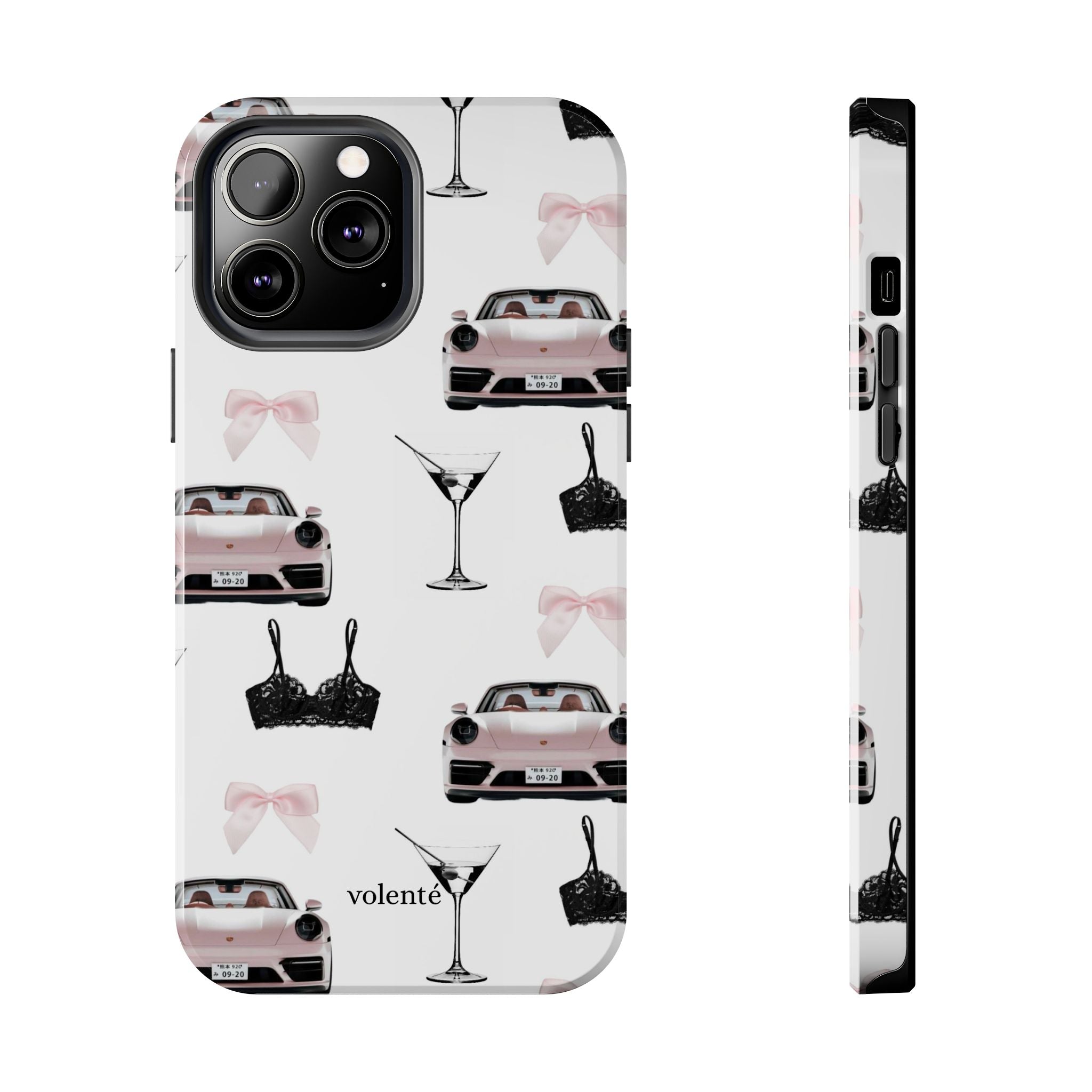 pink porsche case