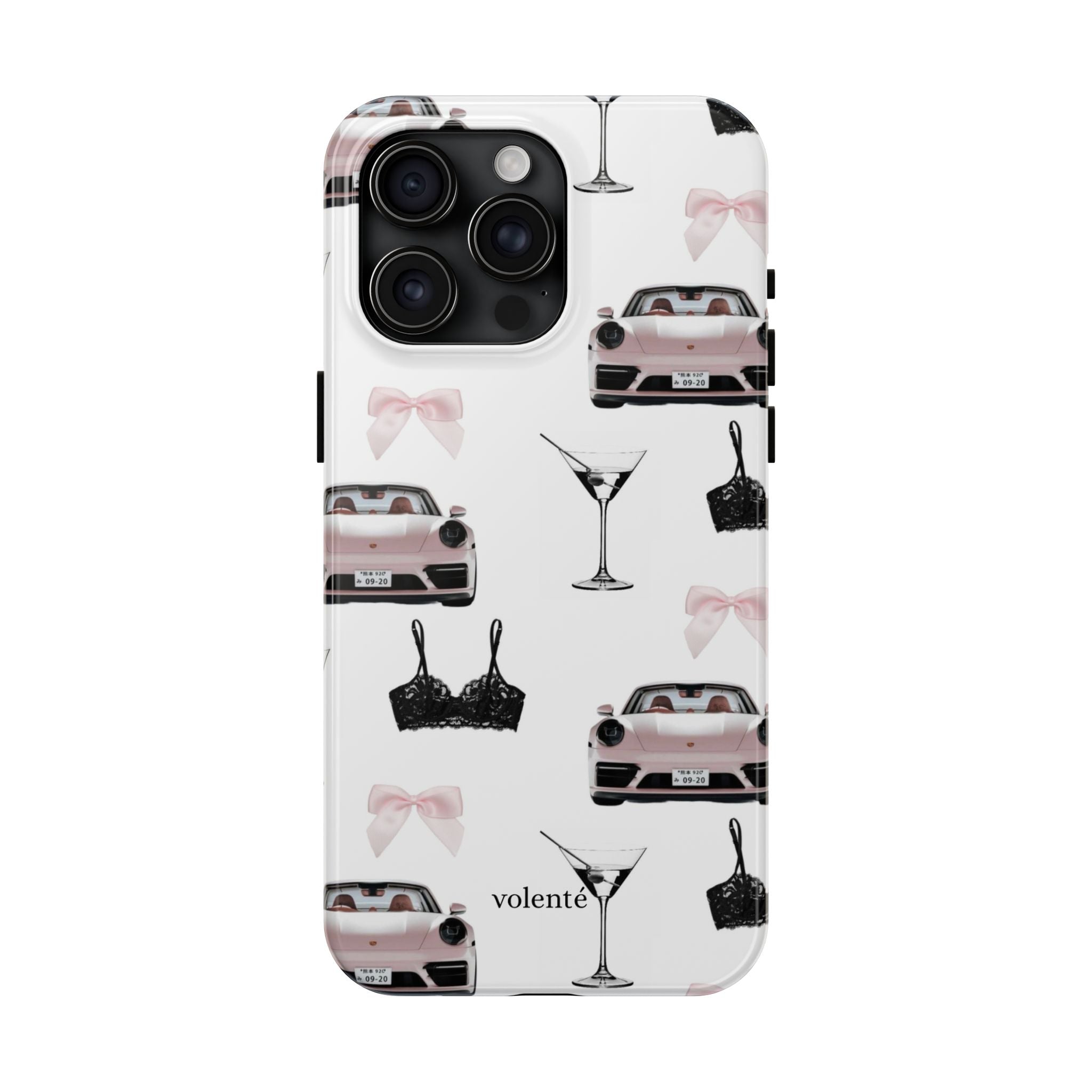 pink porsche case