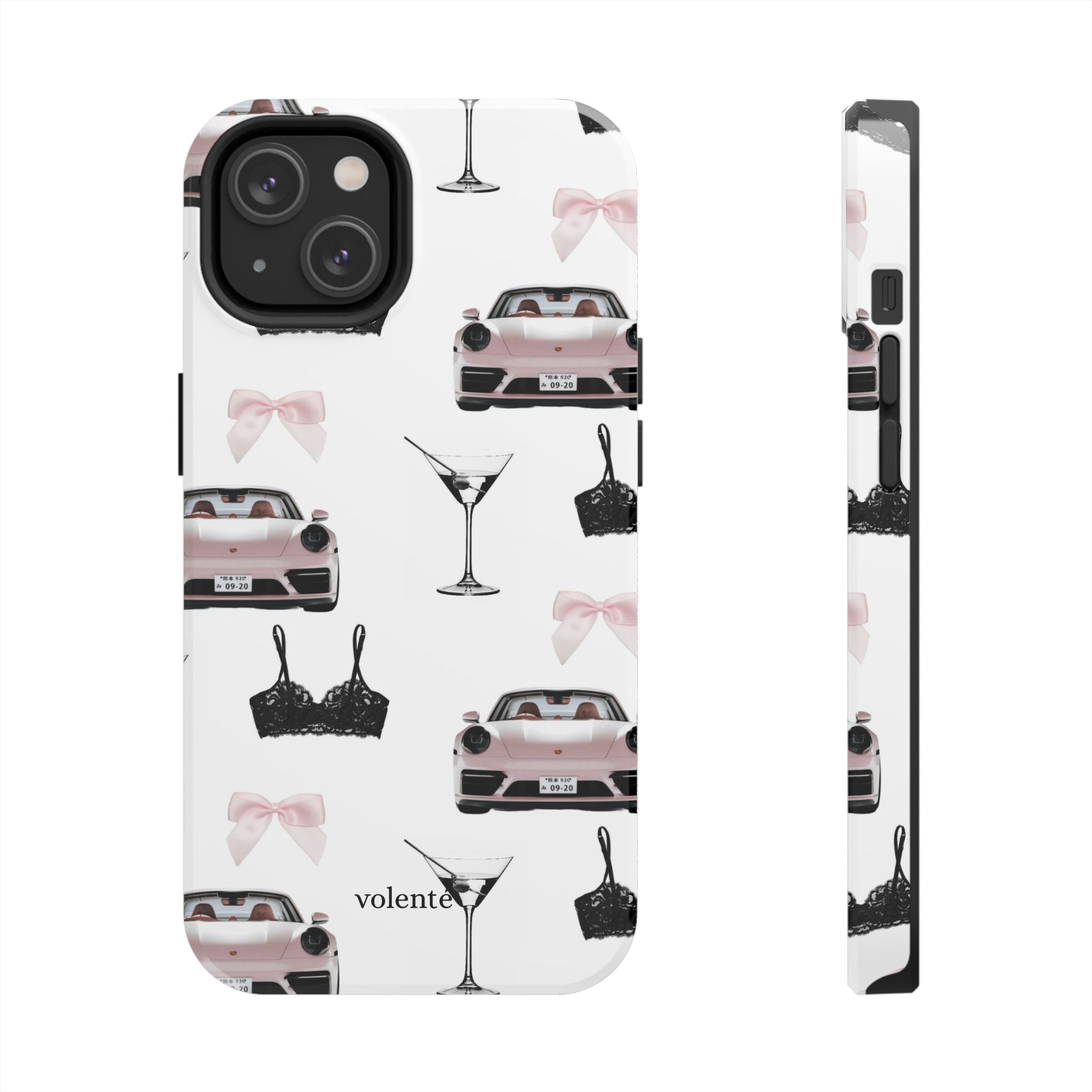 pink porsche case